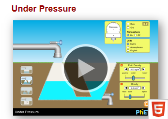 PHET Interactive Simulations: Under Pressure | WCED EPortal